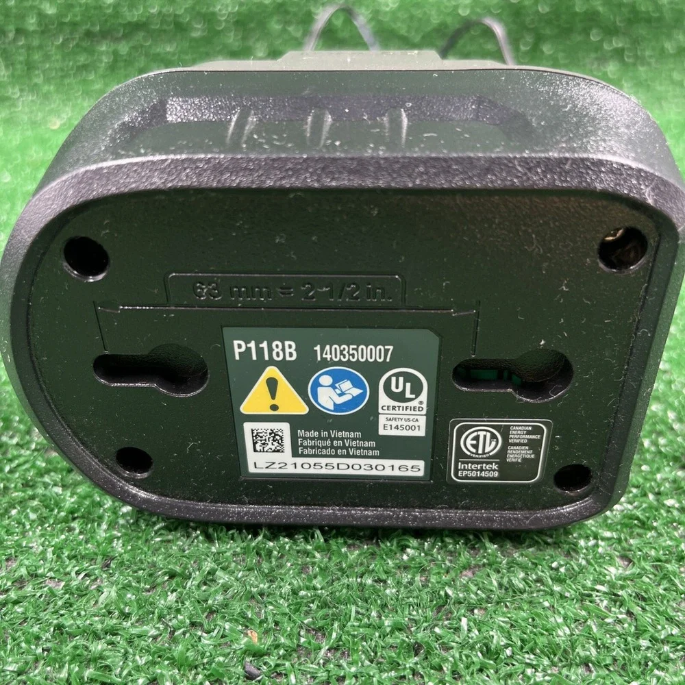 Ryobi 18V ONE+ Battery‎ Charger P118B 140350007 Lithium+ Qty 1 Tested Charger